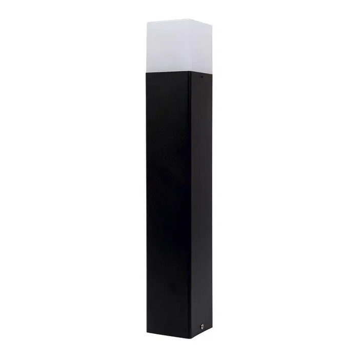 GARDEN LAMP STANDING E27 50CM IP44 BLACK LIGHTEX COIN - Градински фенери<<<Външно