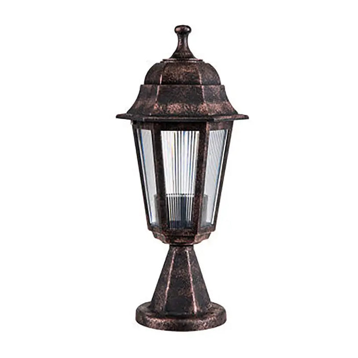 GARDEN LANTERN E27 IP44 40CM ANTIQUE VITO GENOA - Градински фенери<<<Външно