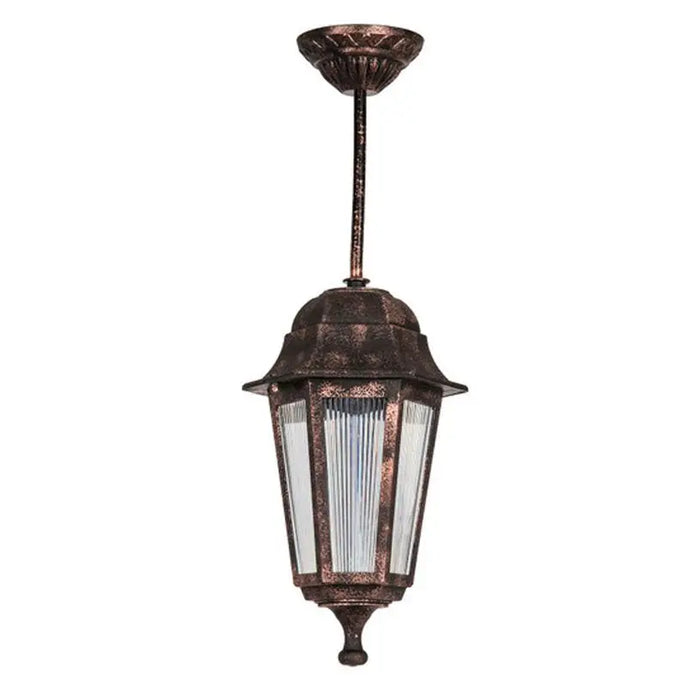 GARDEN LANTERN E27 IP44 HANGING ANTIQUE VITO GENOA - Градински фенери<<<Външно