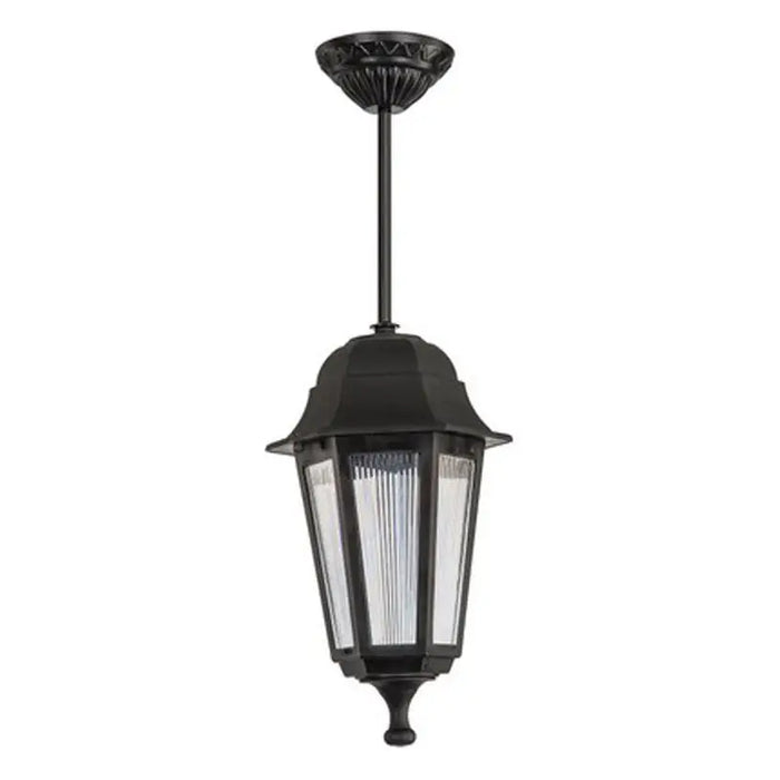 GARDEN LANTERN E27 IP44 PENDANT BLACK VITO GENOA - Градински фенери<<<Външно