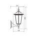 GARDEN LANTERN LOWER BRACKET BLACK E27 VIVALUX MARIBOR - Градински фенери<<<Външно