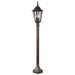 GARDEN LANTERN STANDING 109CM COFFEE E27 VIVALUX MARIBOR - Градински фенери<<<Външно