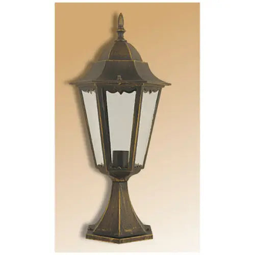 GARDEN LANTERN STANDING 50CM E27 YELLOW PATINA BELIGHT - Градински фенери<<<Външно