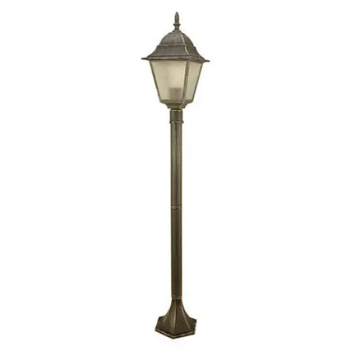 GARDEN LANTERN STANDING SILVER PATINA E27 98CM BELIGHT - Градински фенери<<<Външно