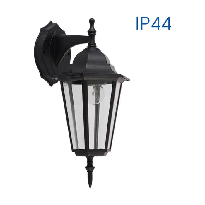 GARDEN LANTERN UPPER BRACKET BLACK E27 VIVALUX MARIBOR - Градински фенери<<<Външно