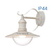 GARDEN LANTERN UPPER BRACKET E27 IP44 WHITE VIVALUX RIVIERA - Градински фенери<<<Външно