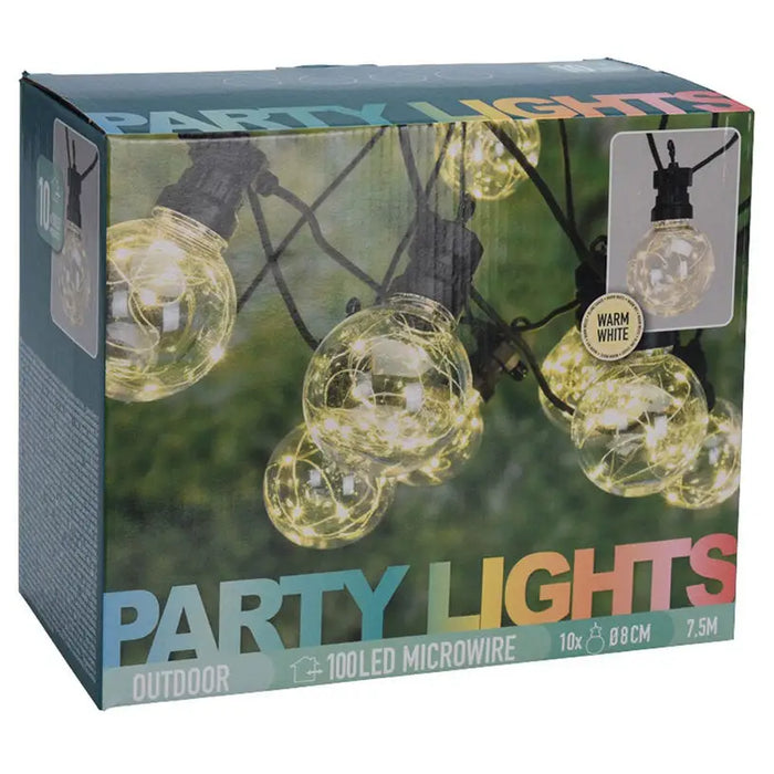 GARDEN LIGHTING LED 750CM 100 LAMPS AXC100020 - Шатри<<<Чадъри сенници и