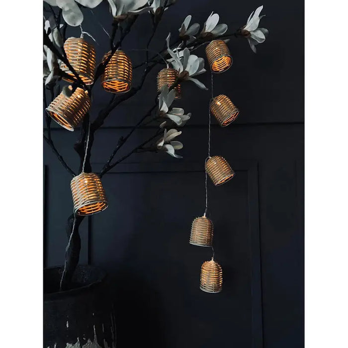 GARDEN LIGHTING LED ON BATTERIES 1650CM 10 LAMPS PROGARDEN AF5300150 - Шатри<<<Чадъри сенници и