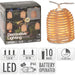 GARDEN LIGHTING LED ON BATTERIES 1650CM 10 LAMPS PROGARDEN AF5300150 - Шатри<<<Чадъри сенници и