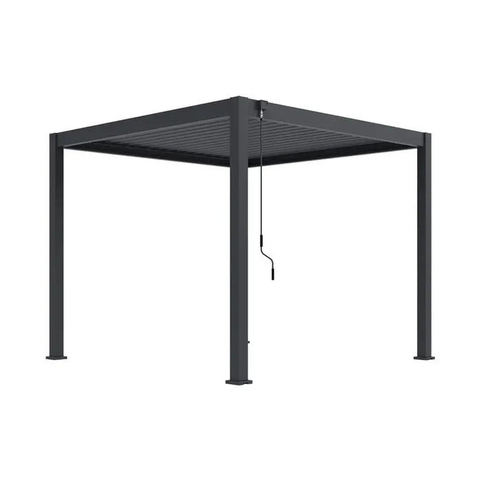 GARDEN PERGOLA 300X300CM WITH ADJUSTABLE LAMS ROSSIMA INTRO NEO ALUM FR-PG 84018 - Шатри<<<Чадъри сенници и