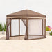 GARDEN POP-UP TENT 339X339X250CM GARDEN STAR HD-10537 - Шатри<<<Чадъри сенници и шатри<<<Градина<<<Praktiker