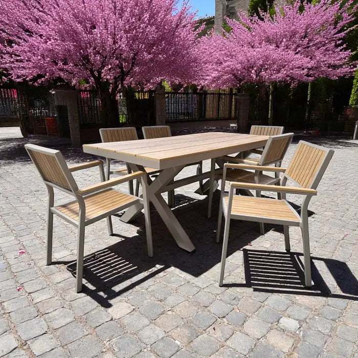 GARDEN SET DINING ROOM POLYWOOD HD SENSE - Комплекти<<<Градински мебели<<<Градина<<<Praktiker