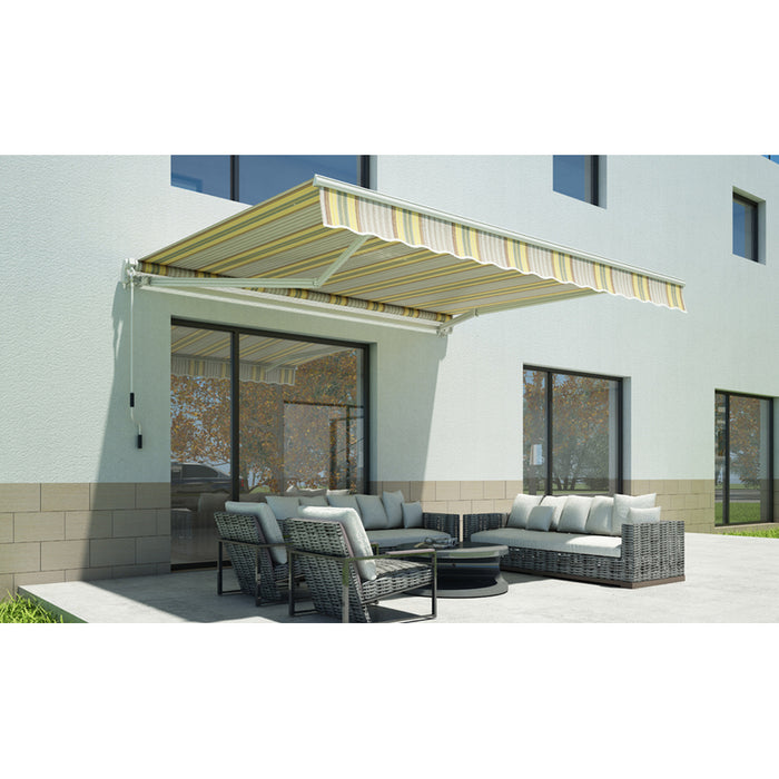 AWNING 400X250CM WITH WATERPROOF COATING GARDEN STAR HD-9349