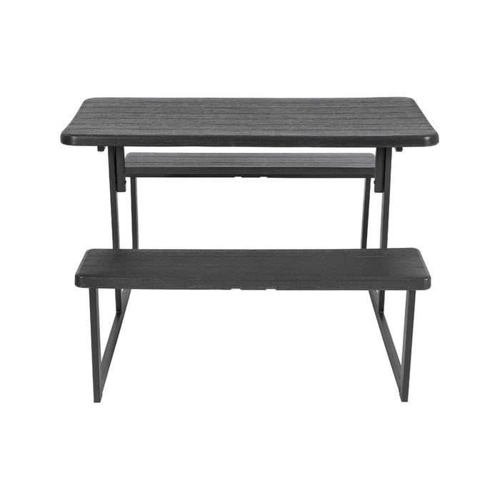 CATERING SET TABLE WITH TWO BENCHES HDPE GARDEN STAR HD-10760