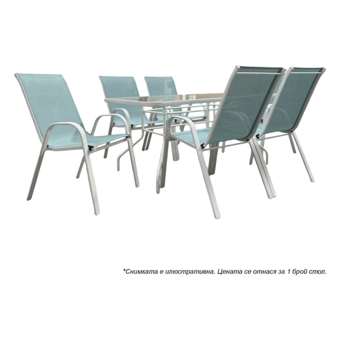 GARDEN CHAIR TEXTILE 71X55X92CM STIFFENING GARDEN STAR HD-11183