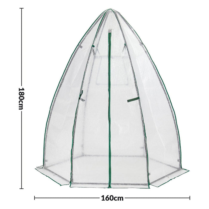 GREENHOUSE 160X160X180CM GARDEN STAR HD-11433