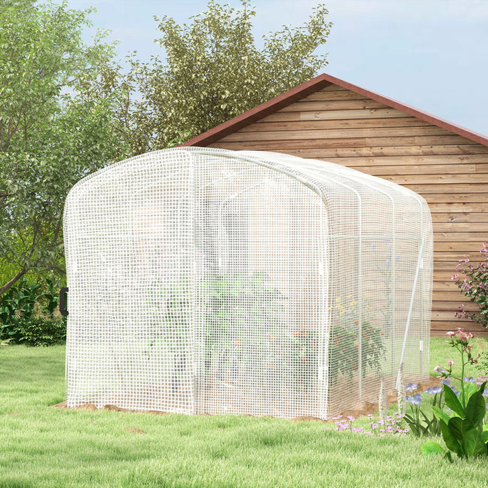 GREENHOUSE 300X200X200CM 1 DOOR WITH HINGES GARDEN STAR HD-11430