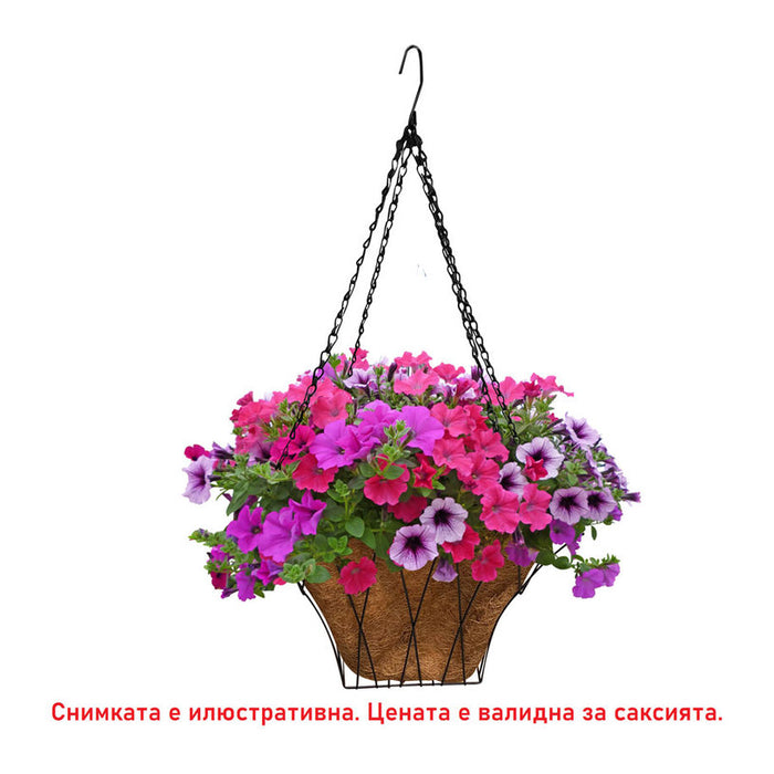 HANGING COCONUT POT 35X35CM GARDEN STAR LYJ11-007/HD-176