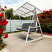 GARDEN SWING KINEKTA WITH POLYCARBONATE ROOF HD HD-11095 - Люлки<<<Градински мебели<<<Градина<<<Praktiker