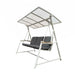 GARDEN SWING KINEKTA WITH POLYCARBONATE ROOF HD HD-11095 - Люлки<<<Градински мебели<<<Градина<<<Praktiker
