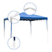 GARDEN TENT 300X300CM MUHLER G1015 - Шатри<<<Чадъри сенници и шатри<<<Градина<<<Praktiker&&&Шатри<<<Градински