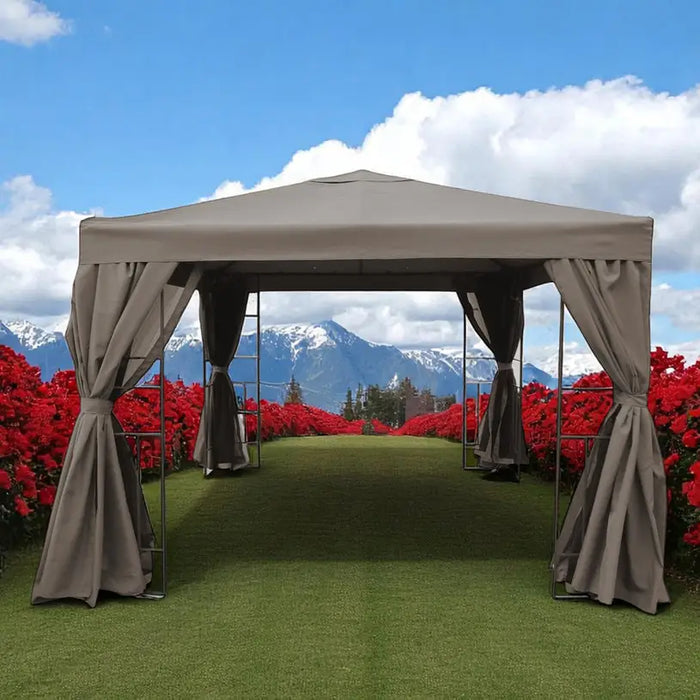 GARDEN TENT 300X300CM WITH NETTING AGAINST INSECTS HD HD-10130 - Шатри<<<Чадъри сенници и шатри<<<Градина<<<Praktiker