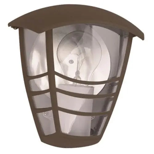 GARDEN WALL LIGHT BLACK E27 MAX.60W BELIGHT - Фасадни тела<<<Външно осветление<<<Осветление<<<Praktiker&&&Фасадни
