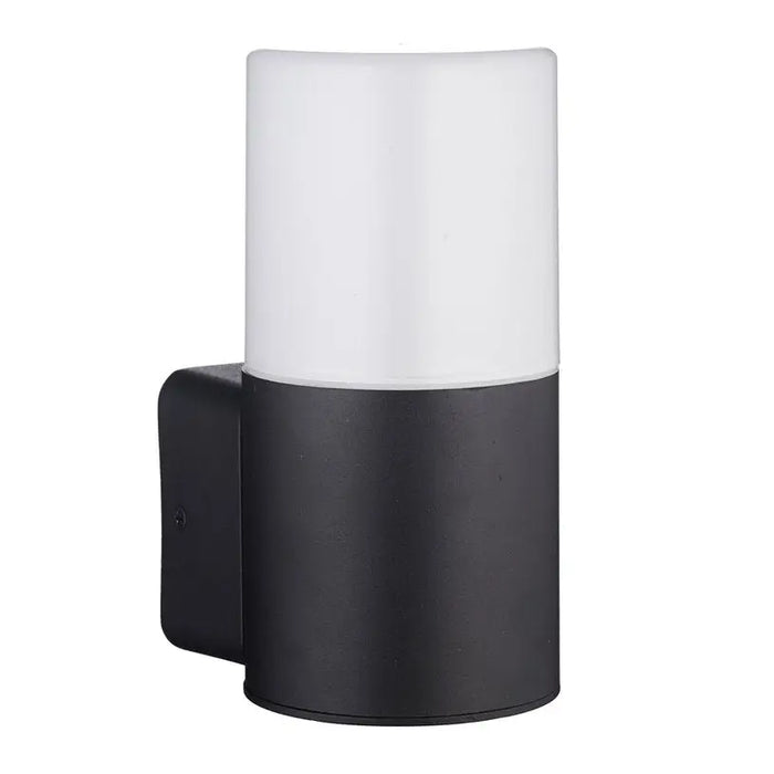 GARDEN WALL LIGHT E27 11.8CM ALUMINUM BLACK BELIGHT - Градински фенери<<<Външно
