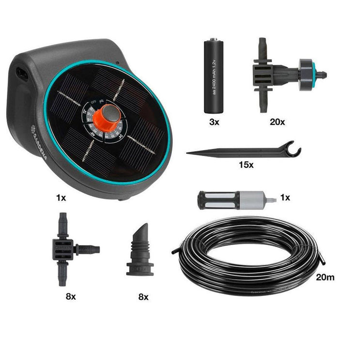 SOLAR IRRIGATION KIT AQUABLOOM GARDENA 13300-20