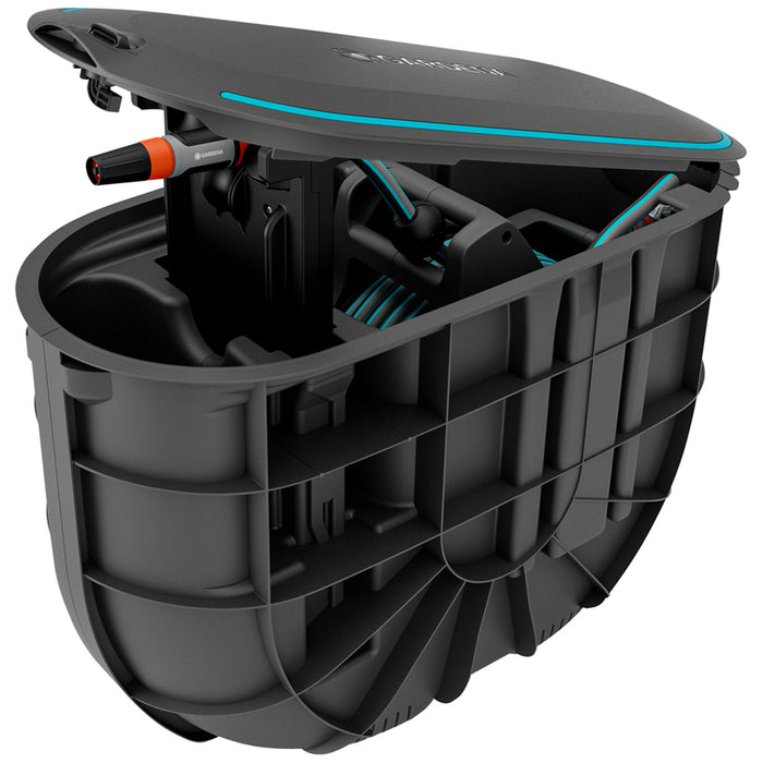 UNDERCOVER BOX WITH HOSE 20M GARDENA UNDERCOVER BOX ROLLUP GARDENA 18650-20