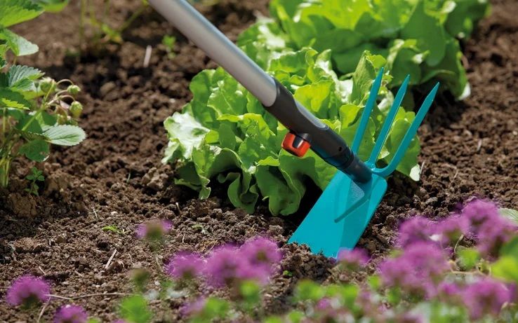 HOE 3 TEETH 9CM GARDENA COMBISYSTEM