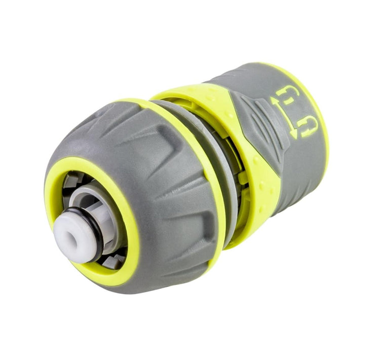 HOSE CONNECTOR + STOP VALVE 3/4''GX