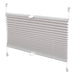 GARDINIA PLEATED BLINDS 50X150 CM WHITE - Щори<<<Корнизи щори и пердета<<<Мебели и интериор<<<Praktiker