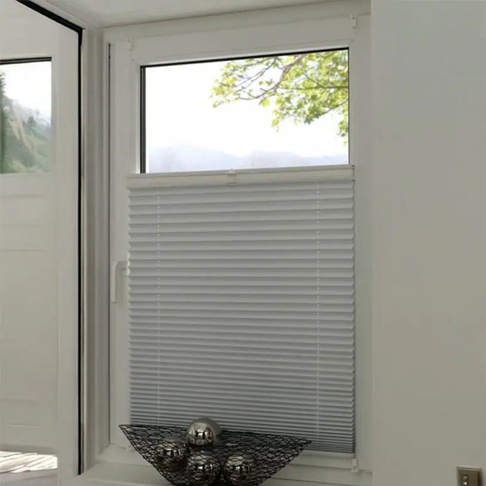 GARDINIA THERMO PLEATED BLINDS 61.5X150 CM WHITE - Щори<<<Корнизи щори и пердета<<<Мебели и интериор<<<Praktiker