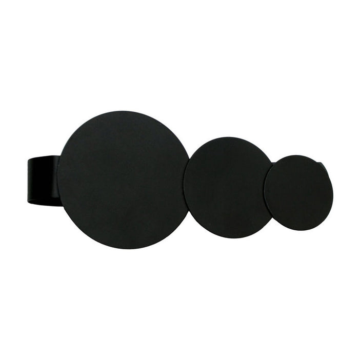 ACCESSORY DECORATIVE BRACKET GARDINIA CIRCLES BLACK