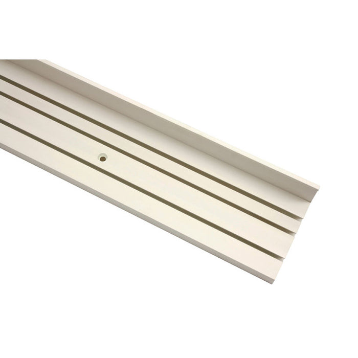 TRI-CHANNEL PVC MOLDING WITH FRONT GARDINIA 350 CM.