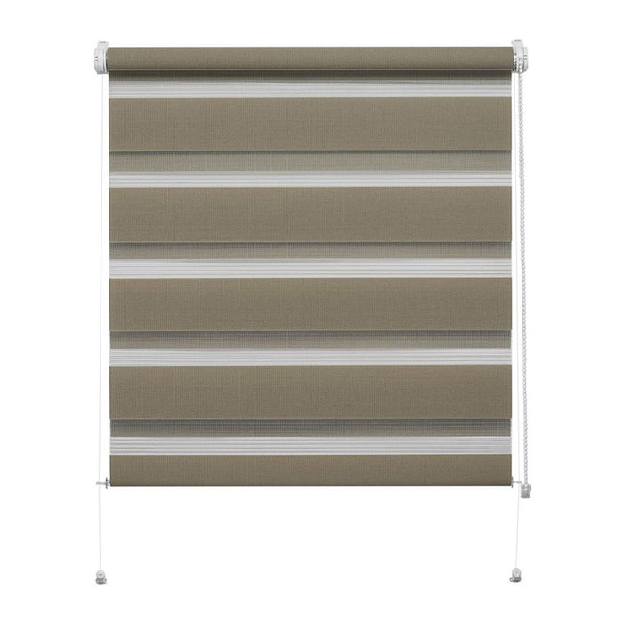 CLASSIC GARDINIA DOUBLE ROLL BLIND 68X215 CM. CAPPUCCINO