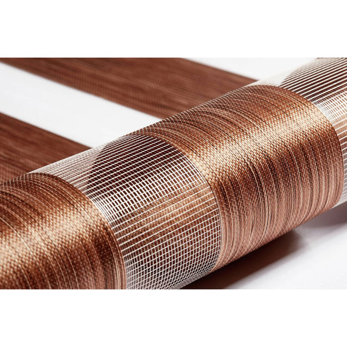 PREMIUM DOUBLE ROLL BLIND GARDINIA 61.5X150 CM. NATURAL BROWN