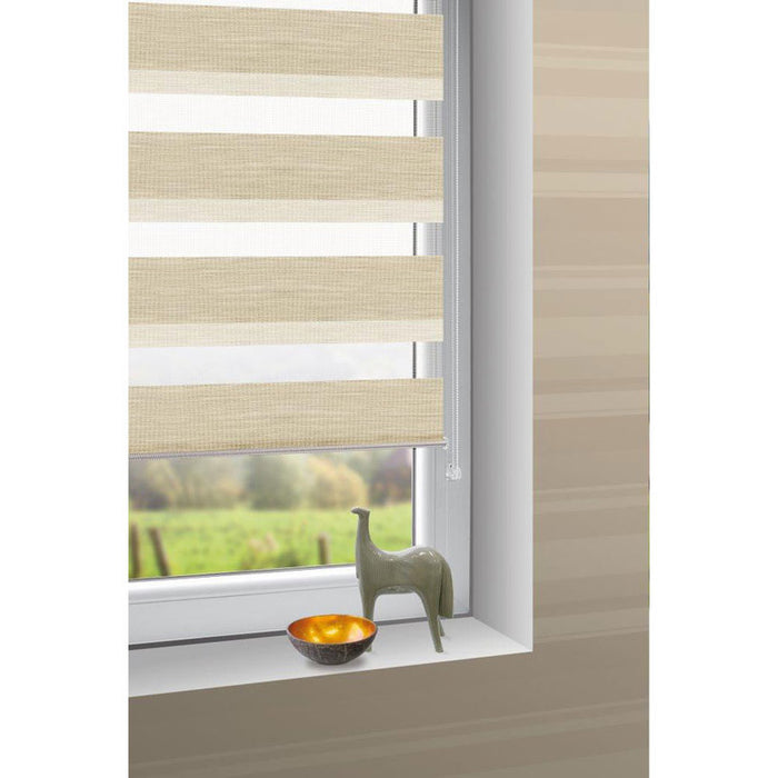 PREMIUM DOUBLE ROLL BLIND GARDINIA 50X150 CM. NATURE CREAM
