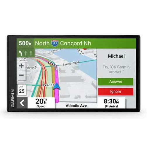 Garmin DriveSmart 76 navigator Fixed 17.8 cm (7’’) TFT Touchscreen 239.6 g Black - GPS - Devices for car