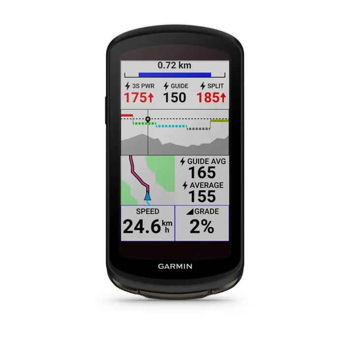 Garmin Edge 1040 Solar 8.89 cm (3.5’’) Wireless bicycle computer Black - GPS - LocatorsGPS-GPO<<<GPS - satellite