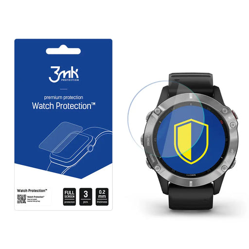 Garmin Fenix 6 - 3mk Watch Protection™ v. FlexibleGlass Lite - *Kategoria tymczasowa<<<HurtelXML