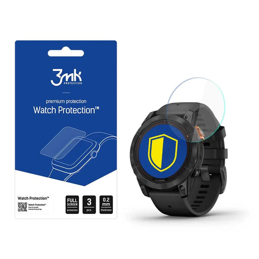 Garmin Fenix 7 Pro Solar - 3mk Watch Protection™ v. FlexibleGlass Lite - *Kategoria tymczasowa<<<HurtelXML