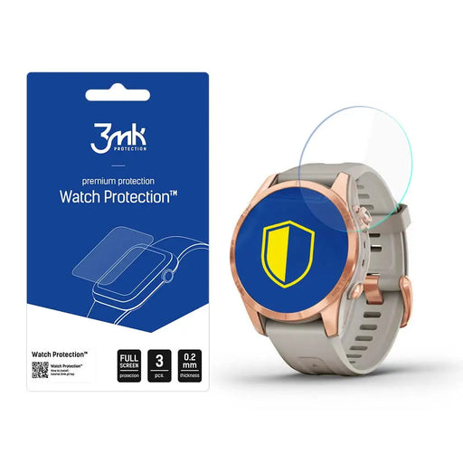 Garmin Fenix 7S Pro Solar - 3mk Watch Protection™ v. FlexibleGlass Lite - *Kategoria tymczasowa<<<HurtelXML