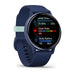 Garmin Vivoactive 5 3.05 cm (1.2’’) AMOLED 42 mm Digital 390 x 390 pixels Touchscreen Blue Wi-Fi GPS (satellite)