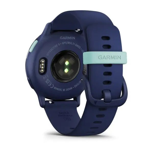 Garmin Vivoactive 5 3.05 cm (1.2’’) AMOLED 42 mm Digital 390 x 390 pixels Touchscreen Blue Wi-Fi GPS (satellite)