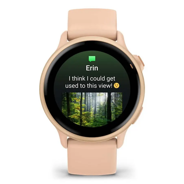 Garmin vívoactive 6 3.05 cm (1.2’’) AMOLED 42 mm Digital 390 x 390 pixels Touchscreen Pink Wi-Fi GPS (satellite)