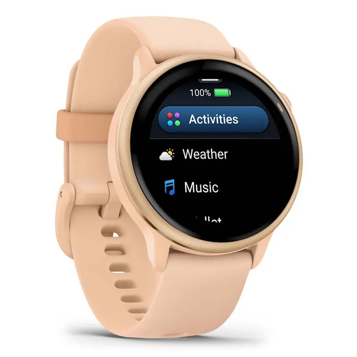 Garmin vívoactive 6 3.05 cm (1.2’’) AMOLED 42 mm Digital 390 x 390 pixels Touchscreen Pink Wi-Fi GPS (satellite)