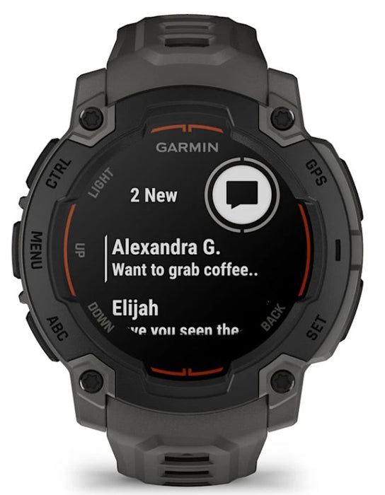 Smartwatch GARMIN Instinct E Black 1,28" 45 mm Ø 45 mm