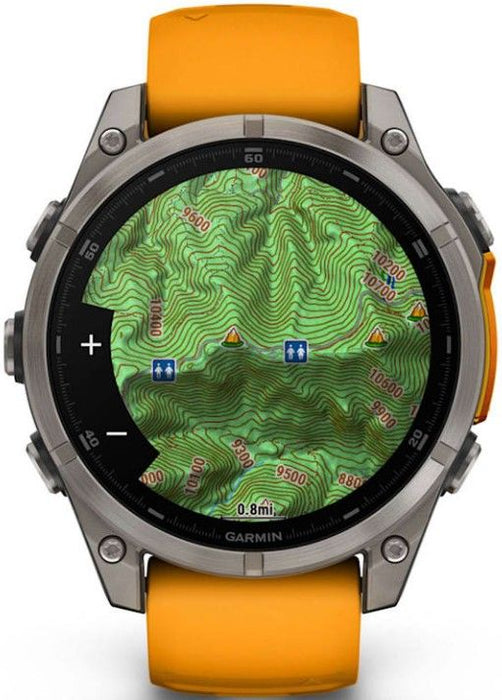 Smartwatch GARMIN Fénix 8 AMOLED Orange 1,4" Ø 46 mm Ø 47 mm